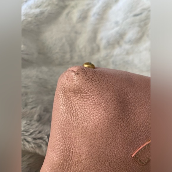 Chanel Pink Classic Cavair CC Tote - Picture 4 of 15